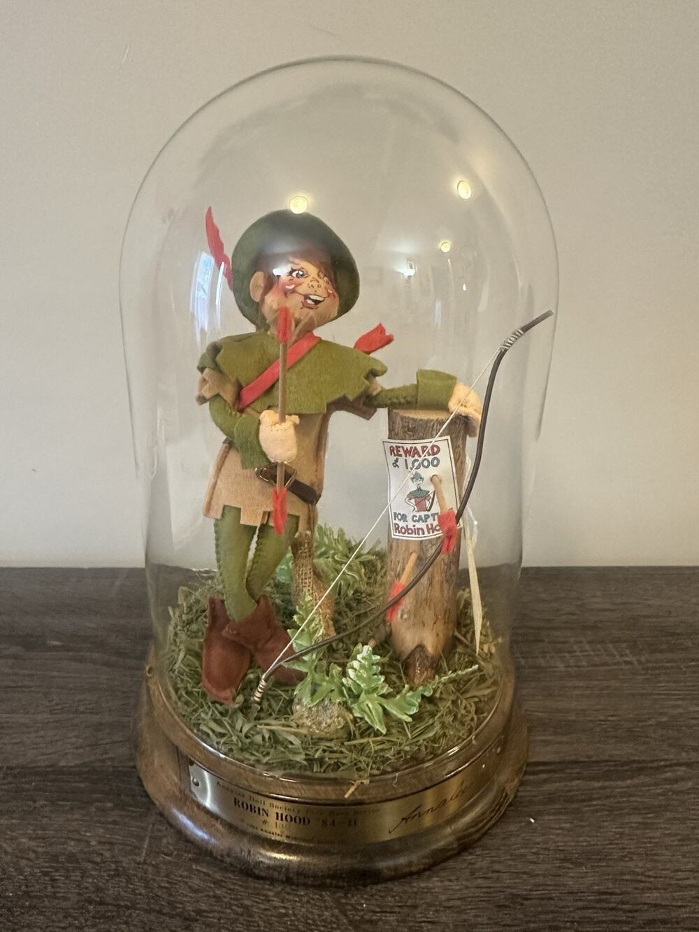 Annalee Mobilitee Doll Society folk hero Robin Hood 1984 # 1399 Collectible